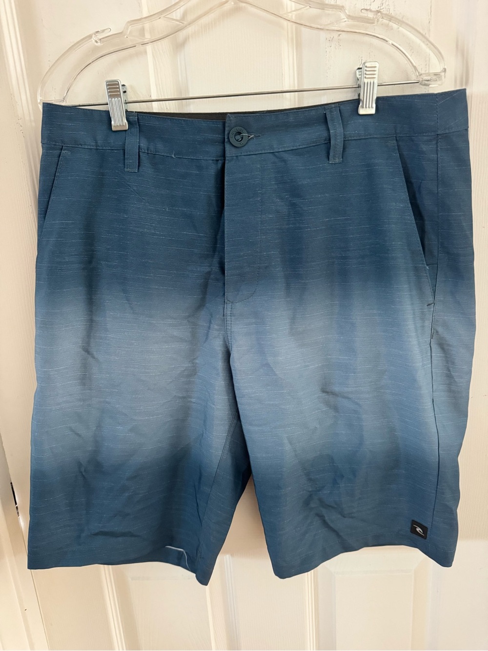 Rip Curl Ombre Blue Flat Front Men's Shorts